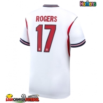Camisa de Futebol Inglaterra Morgan Rogers #17 Equipamento Principal Mundo 2026 Manga Curta